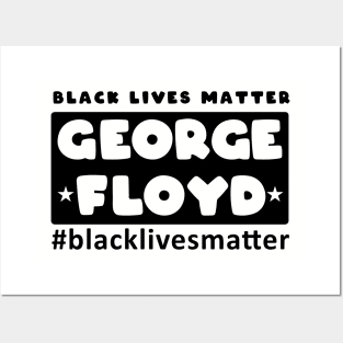 black lives matter, I can't breathe, George Floyd, Stop killing black people, Black history Posters and Art